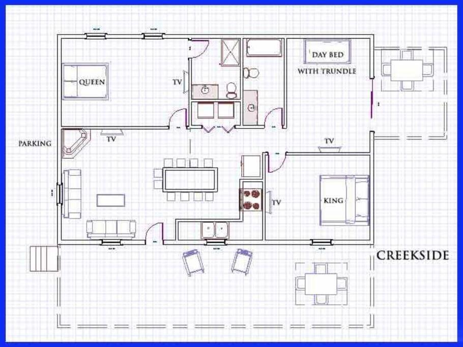 Creekside 3 Bedroom 2 Bath Cabin On Private Creek Банър Елк Екстериор снимка