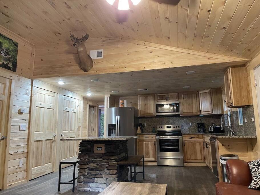 Creekside 3 Bedroom 2 Bath Cabin On Private Creek Банър Елк Екстериор снимка